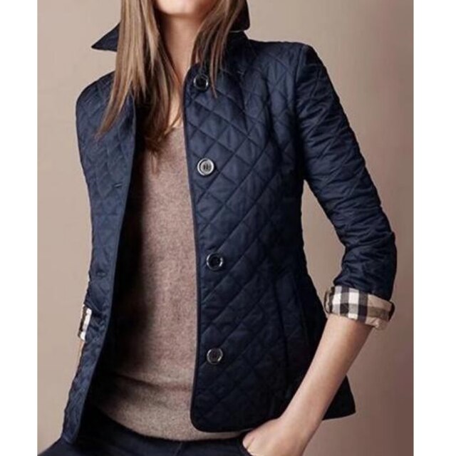 Ruth - Quilted Coat with Buttons