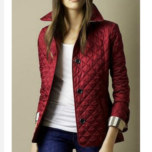 Ruth - Quilted Coat with Buttons