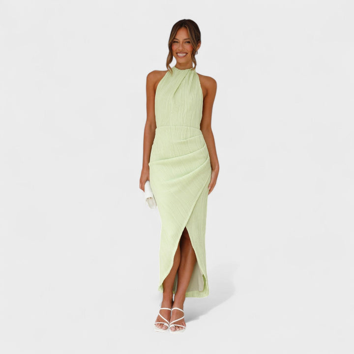 Gianna - Long Dress with Pleats