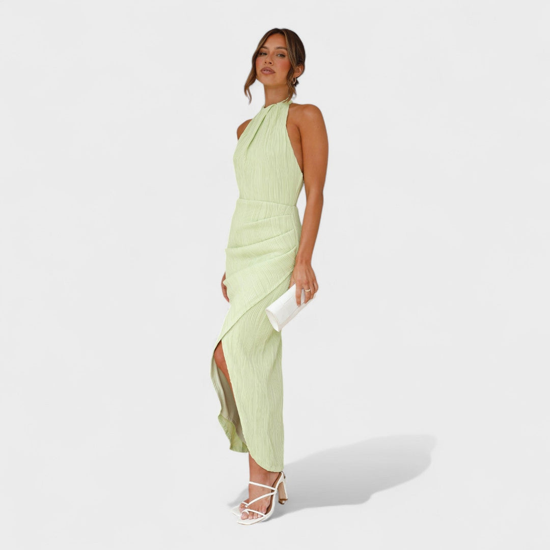 Gianna - Long Dress with Pleats