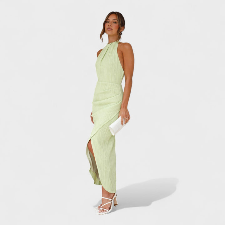 Gianna - Long Dress with Pleats