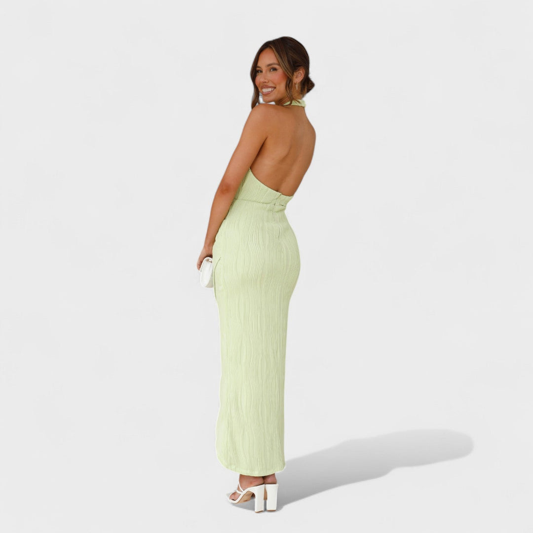 Gianna - Long Dress with Pleats