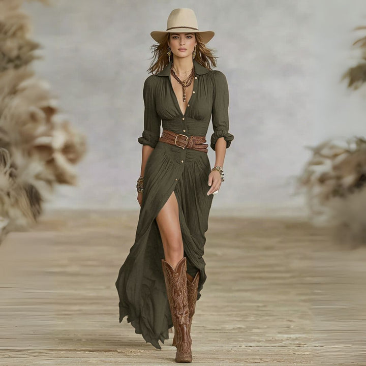 Mackenzie - Chic Maxi Dress