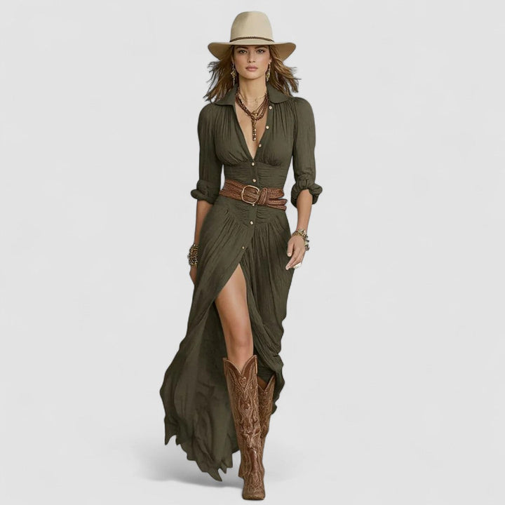 Mackenzie - Chic Maxi Dress