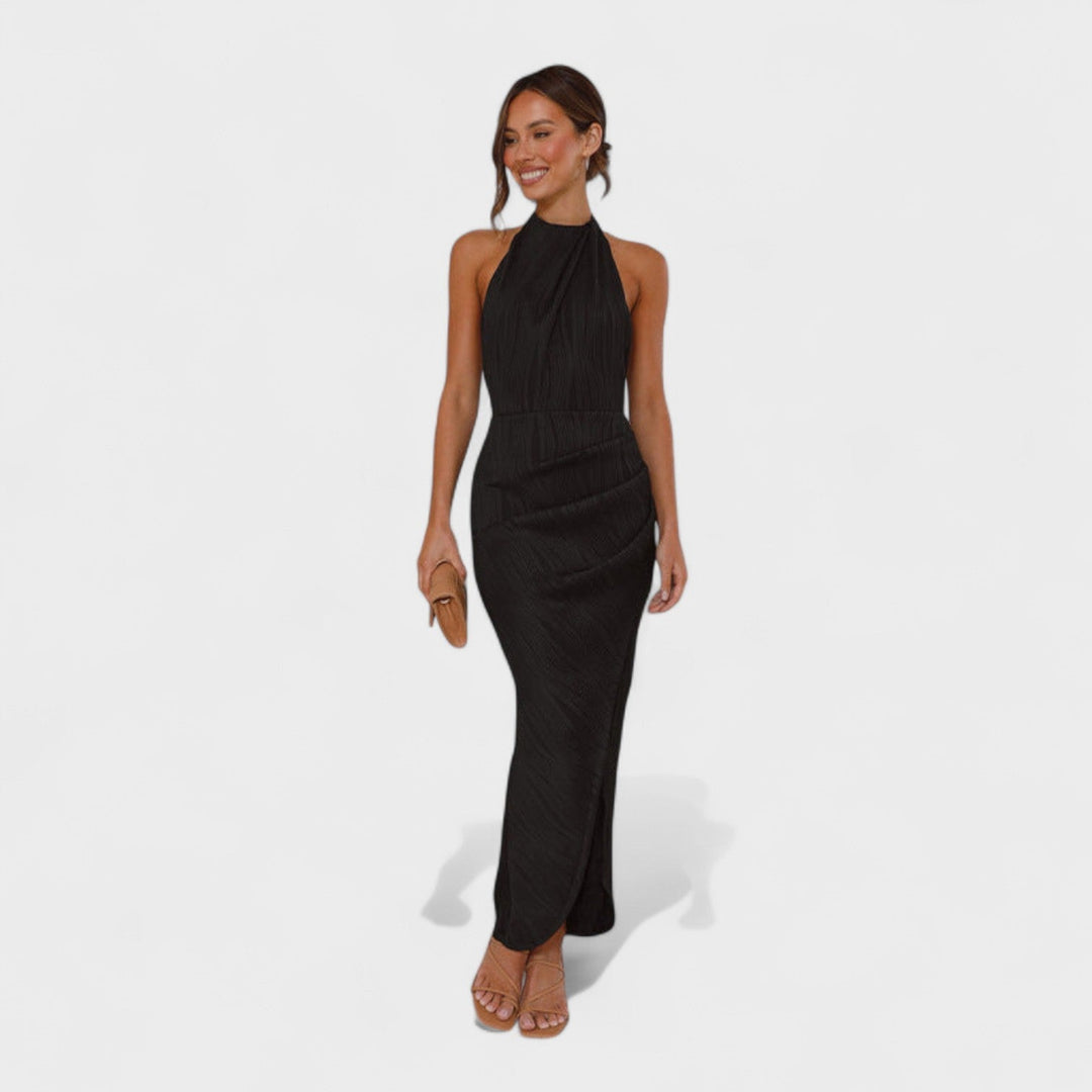 Gianna - Long Dress with Pleats