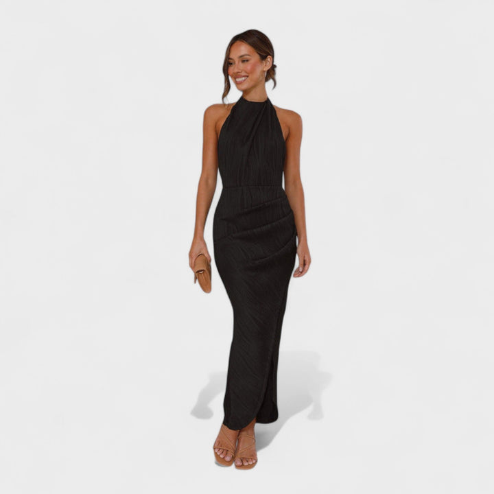 Gianna - Long Dress with Pleats