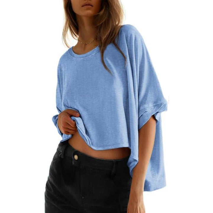 PHOEBE - Women Classic Oversized Loose-Fit Tee