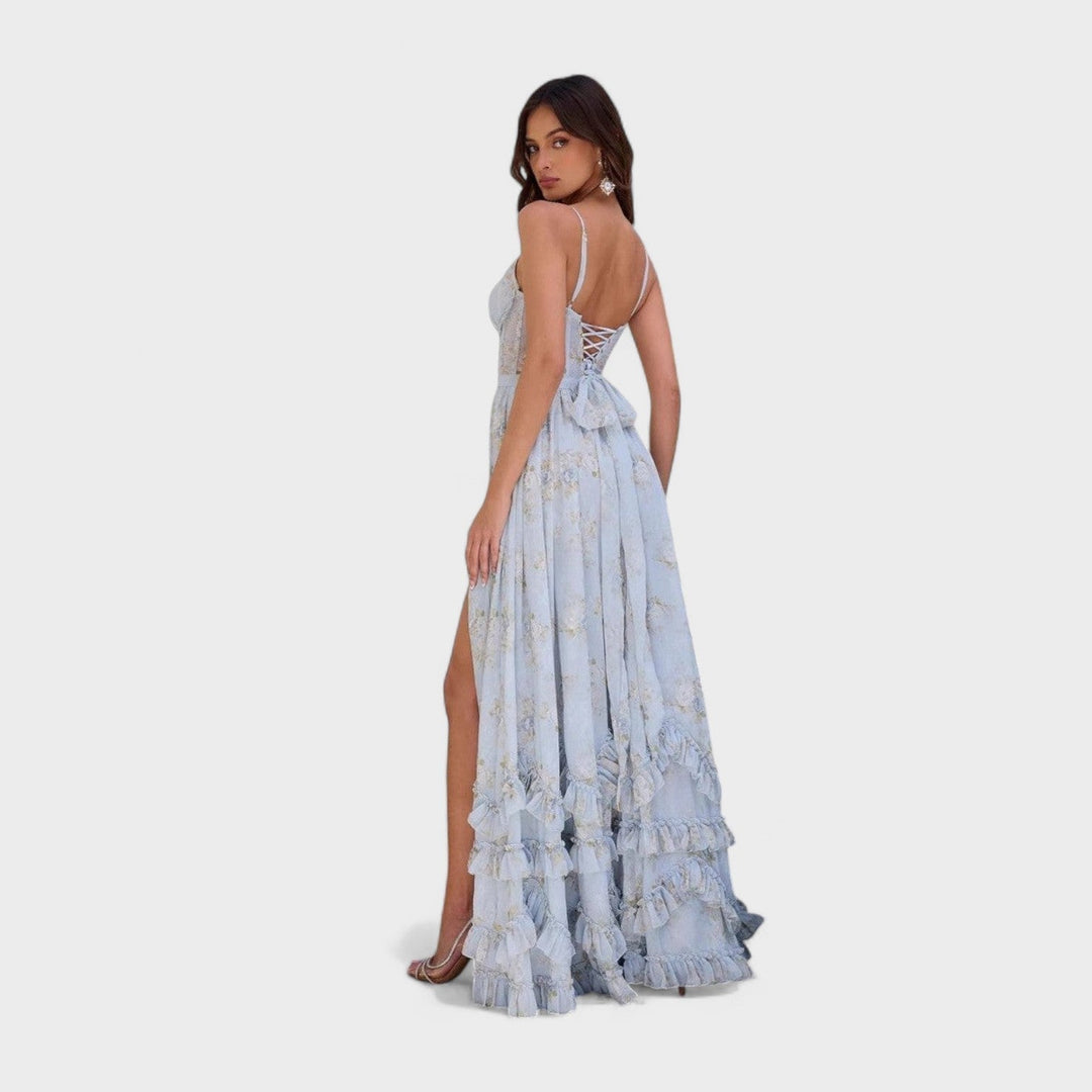 Gianna - Long Bohemian Dress with Slit