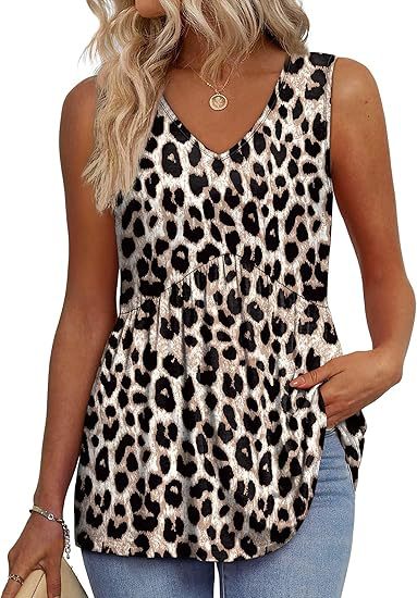 CECILIA - Effortless Flowy Sleeveless Tank Top