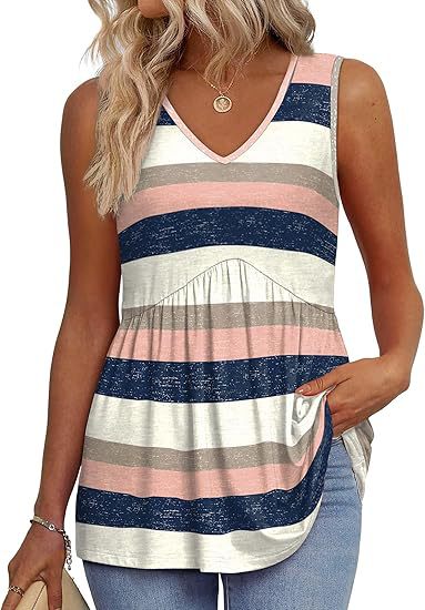 CECILIA - Effortless Flowy Sleeveless Tank Top