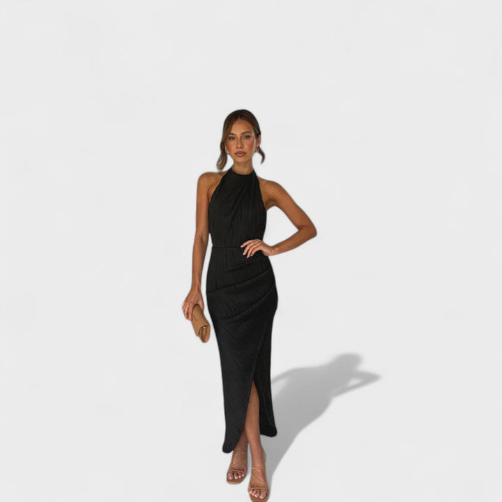 Gianna - Long Dress with Pleats