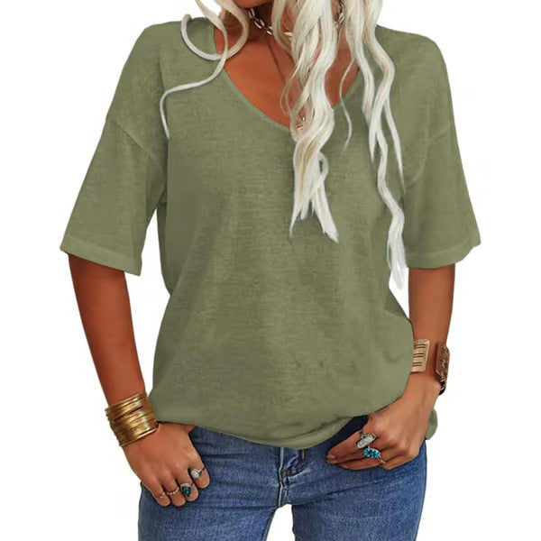BREE - Loose Lightweight Minimalist T-Shirt