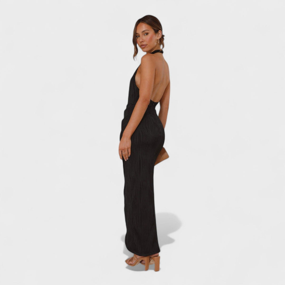 Gianna - Long Dress with Pleats