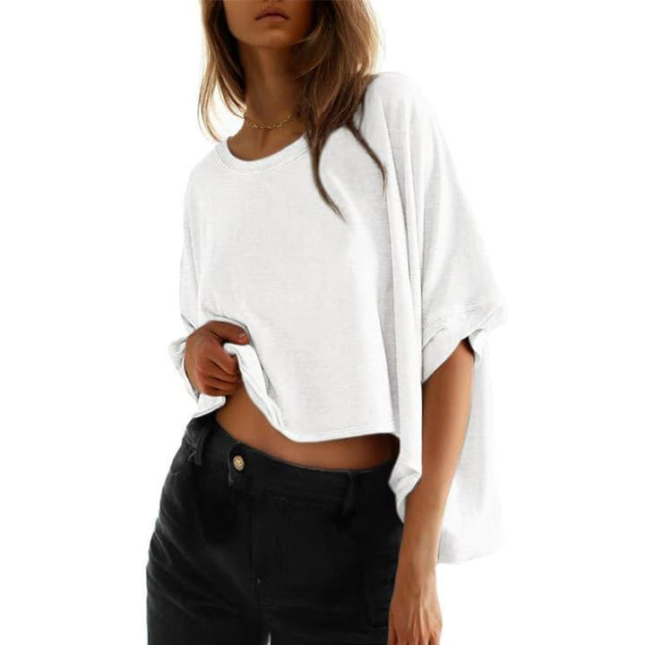 PHOEBE - Women Classic Oversized Loose-Fit Tee