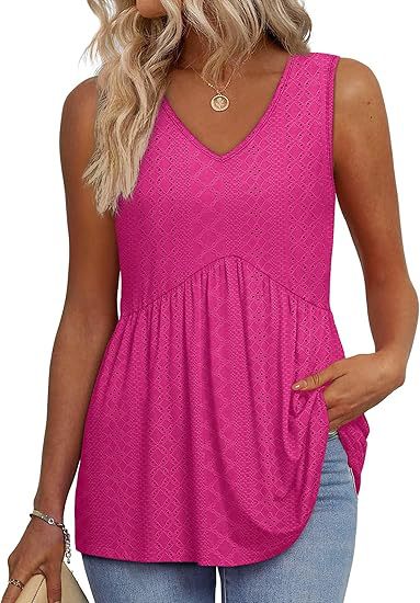 CECILIA - Effortless Flowy Sleeveless Tank Top