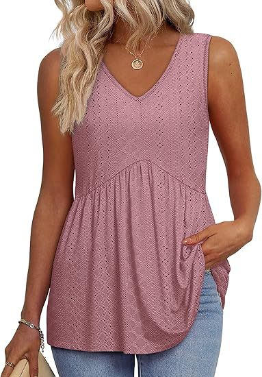 CECILIA - Effortless Flowy Sleeveless Tank Top