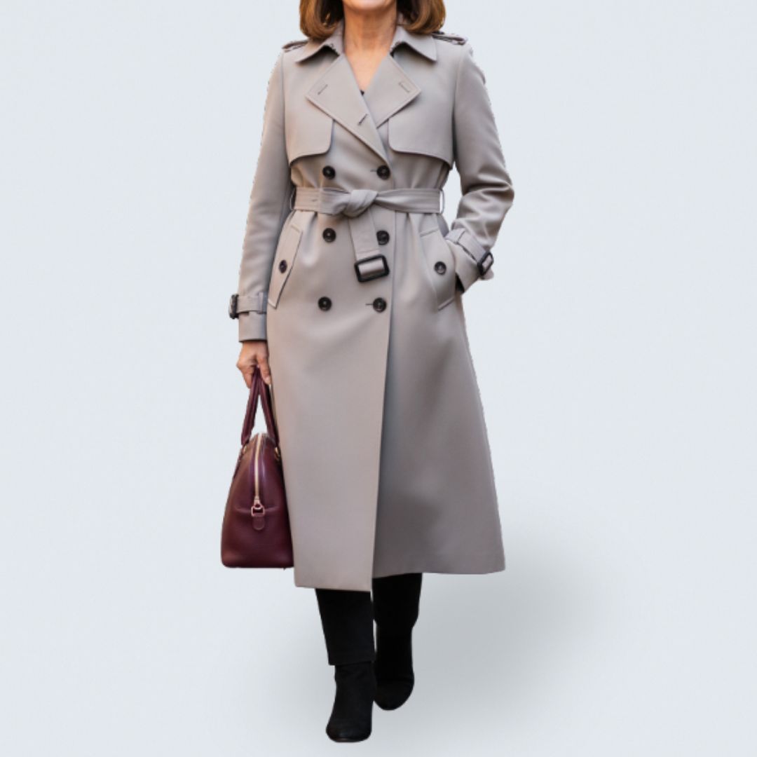 Georgia - Belted Trench Coat