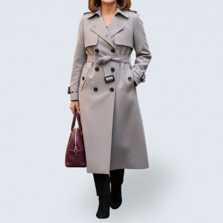 Georgia - Belted Trench Coat