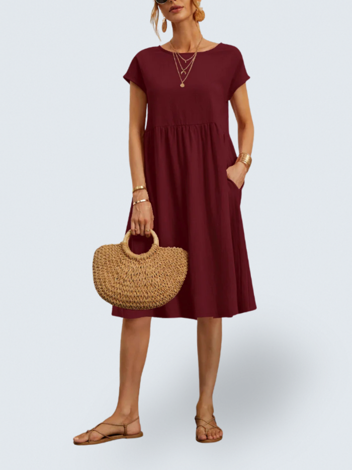 Aria - Casual Pocket Dress