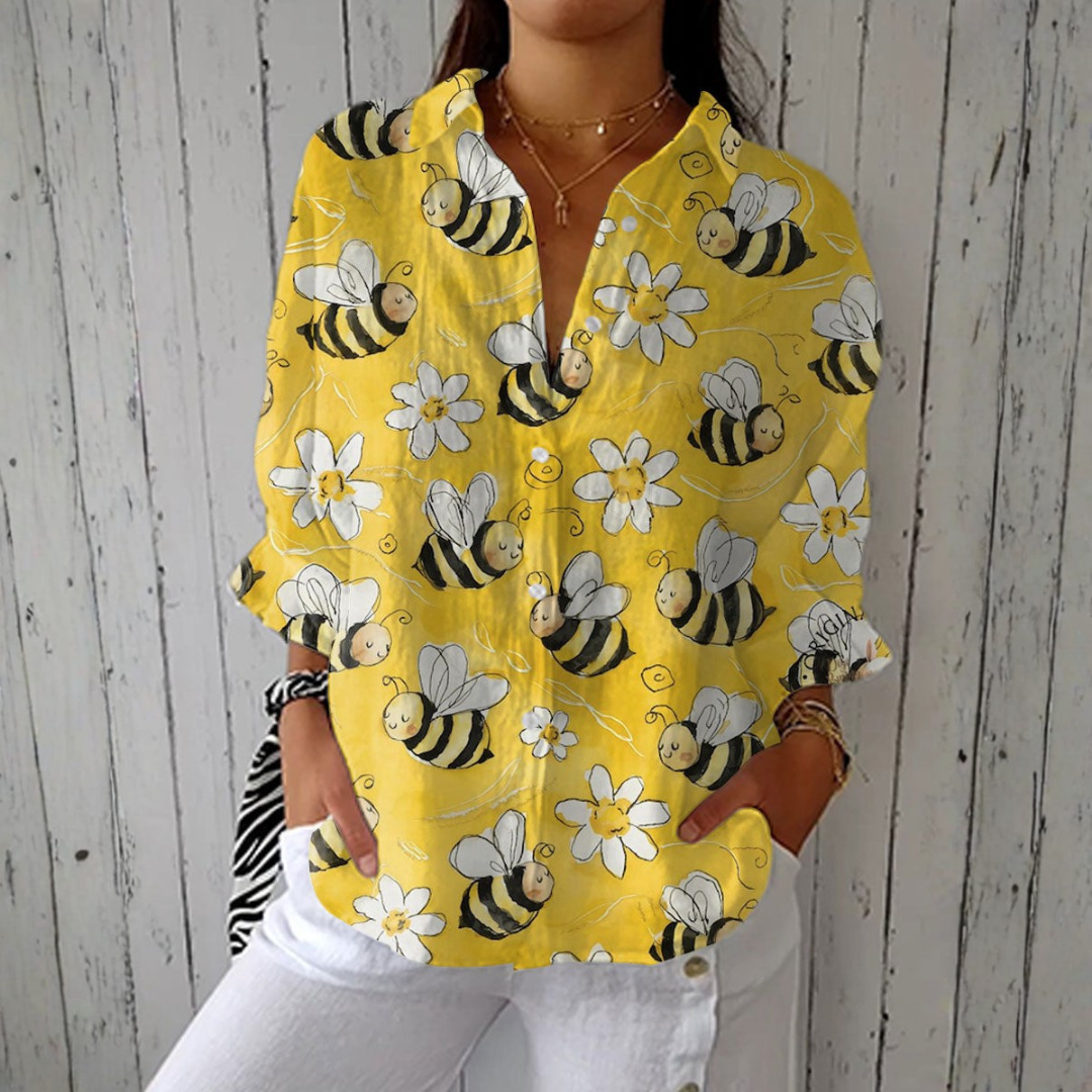 Aaliyah - Lightweight Bee Shirt