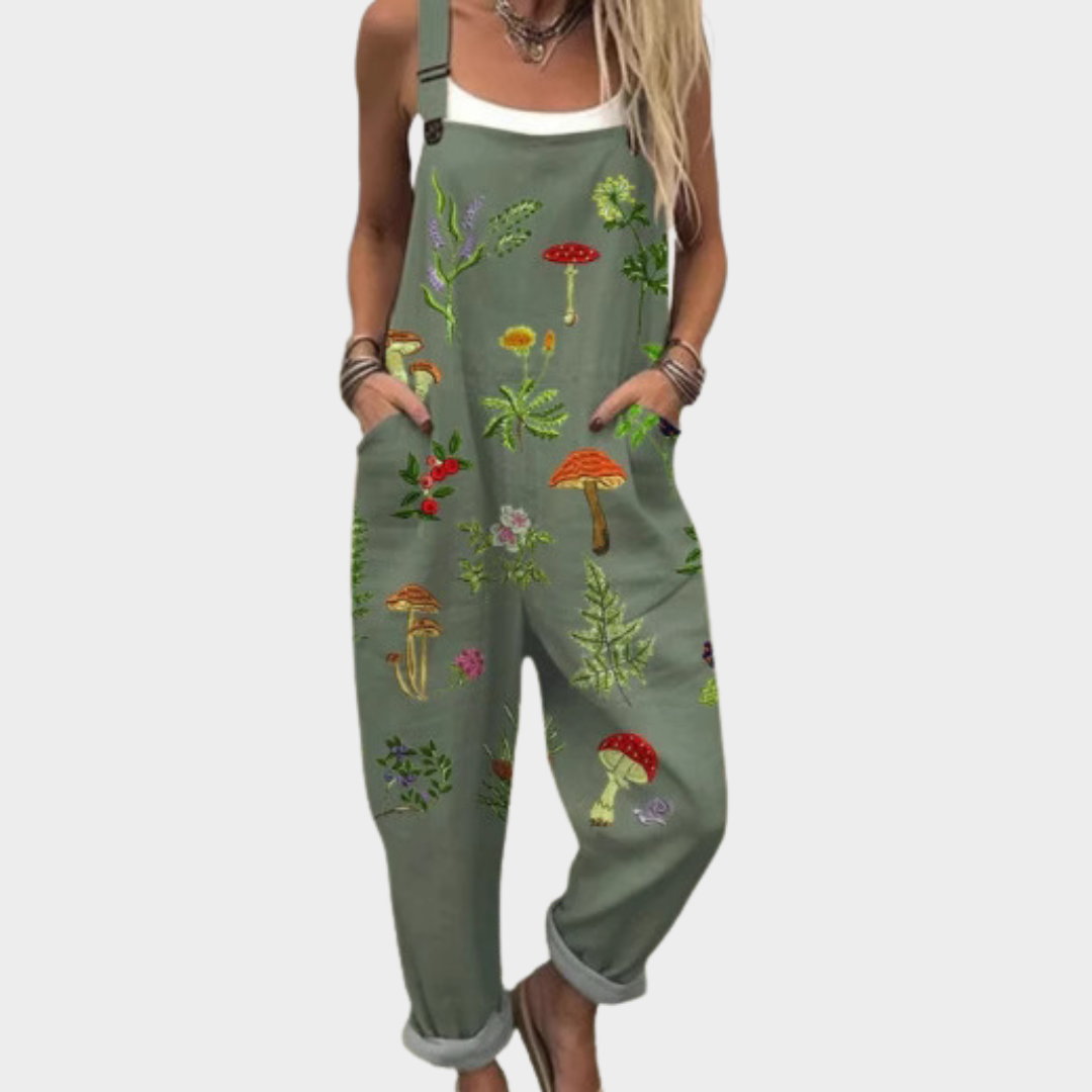 Comfortable Printed overall