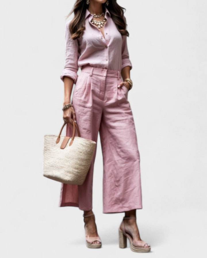 Holly - Casual Chic Look Pink