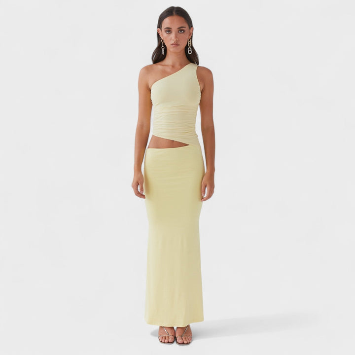 Natalia - Asymmetrical Maxi Dress