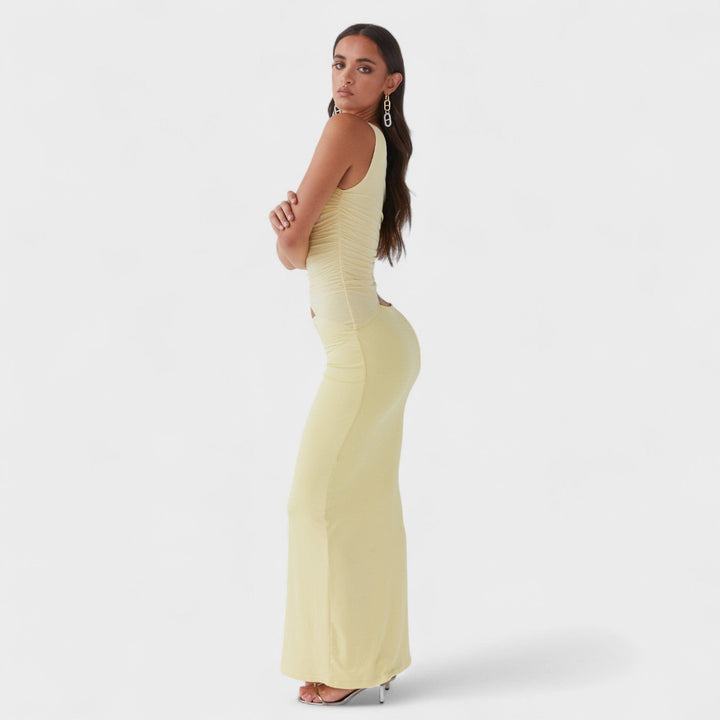 Natalia - Asymmetrical Maxi Dress
