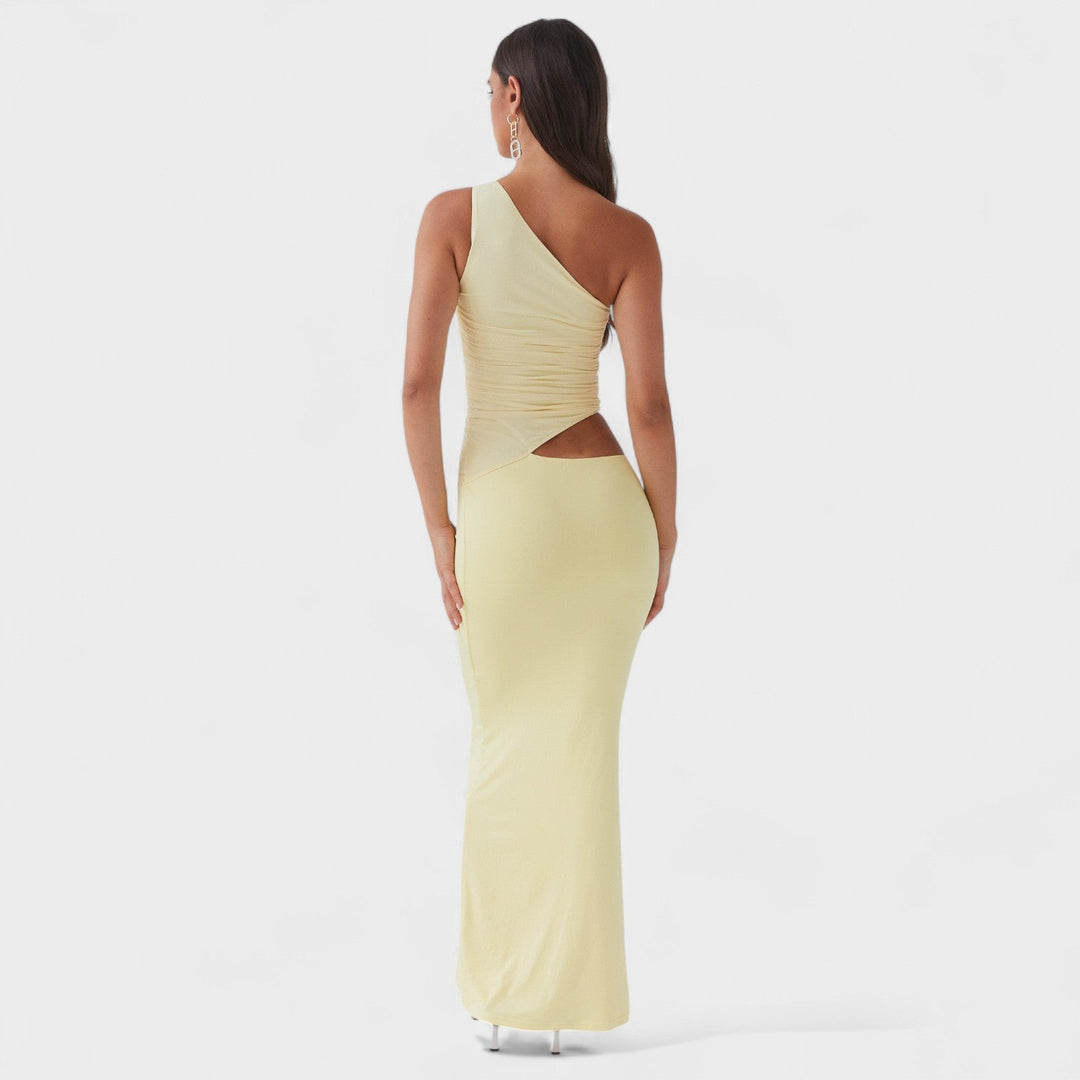 Natalia - Asymmetrical Maxi Dress