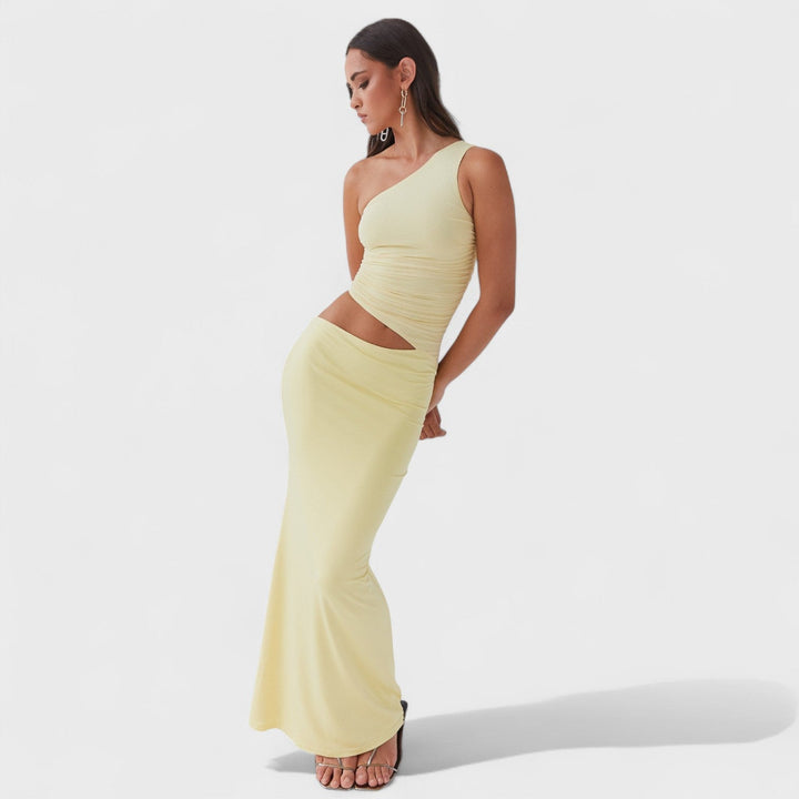 Natalia - Asymmetrical Maxi Dress