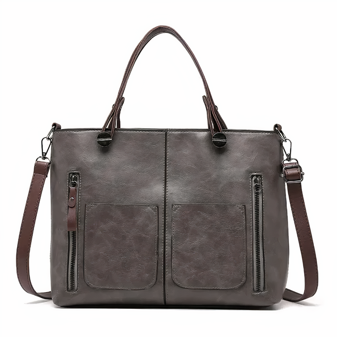 Alexandra - Iconic Retro PU Leather Crossbody Handbag