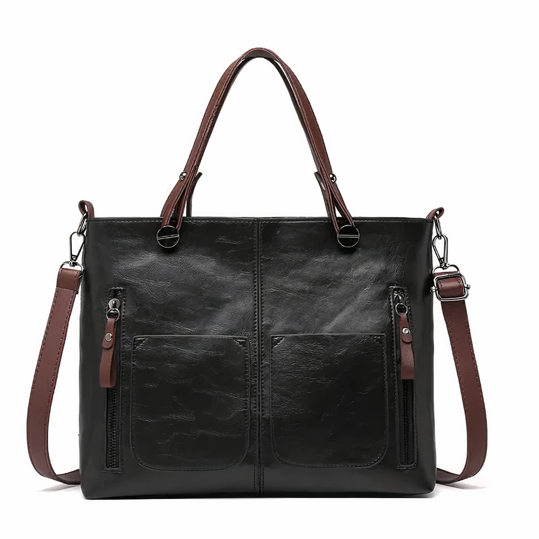 Alexandra - Iconic Retro PU Leather Crossbody Handbag