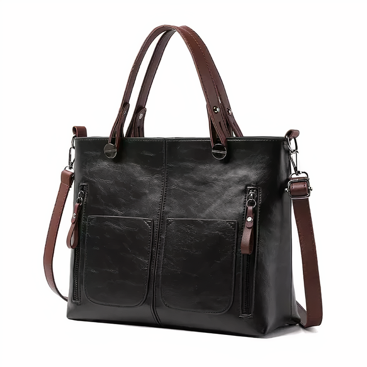 Alexandra - Iconic Retro PU Leather Crossbody Handbag