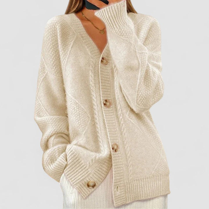 Eloísa - Ribbed Knit Cardigan