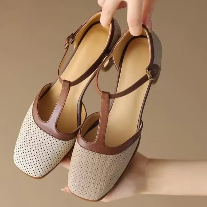 Helene – Elegant Women's Mid-Heel Shoes