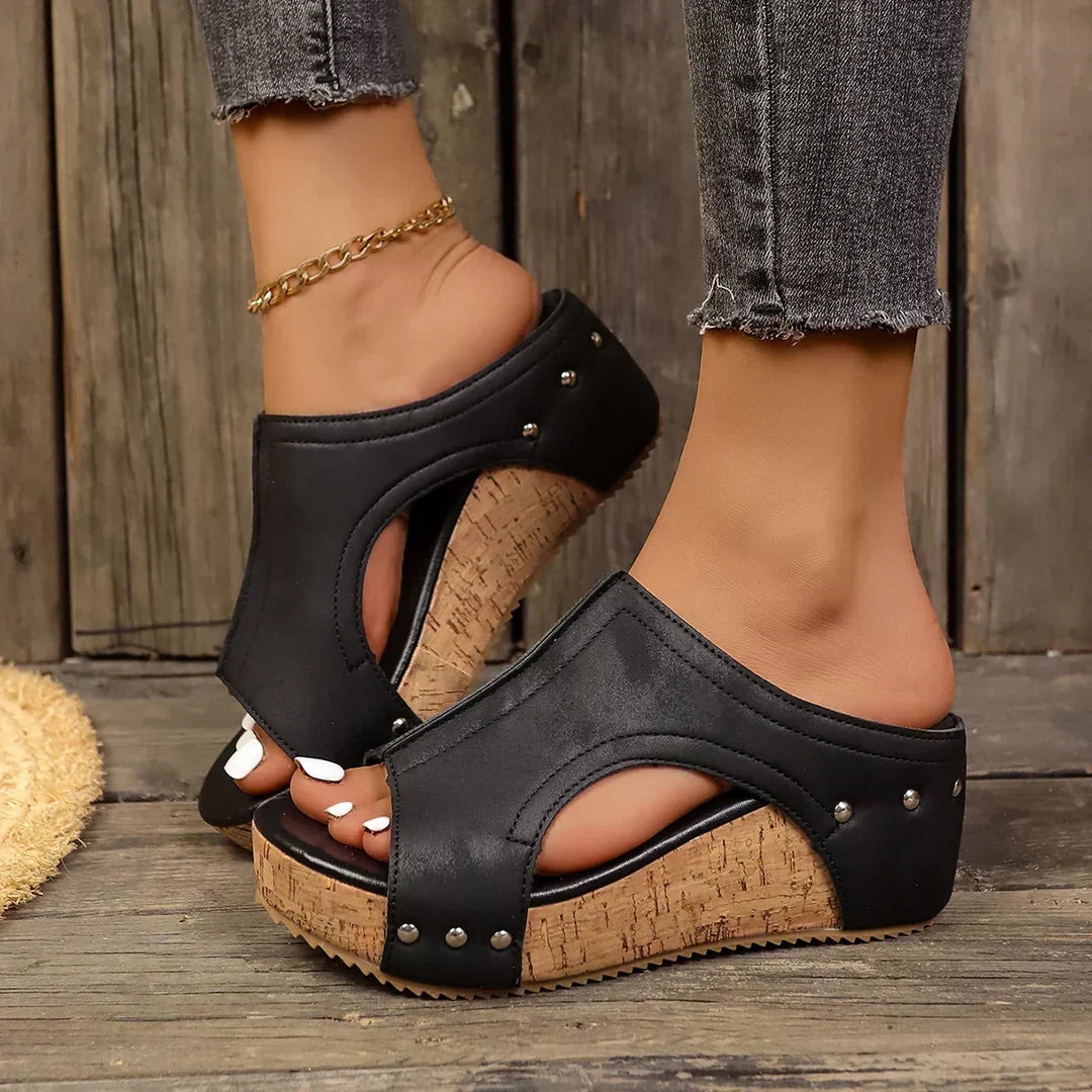 Brooke - Lumi Stud Wedges