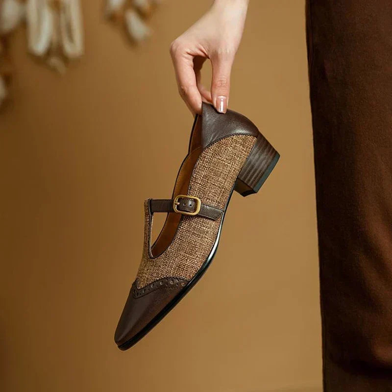 Sophie – Vintage Buckle Shoes