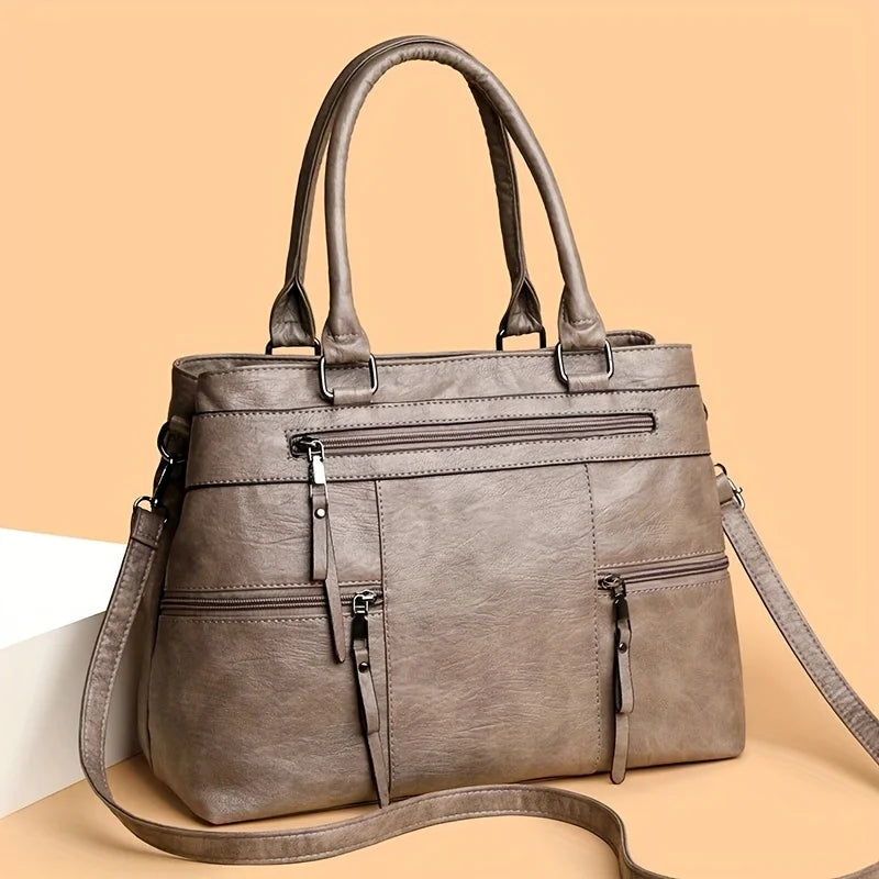 Gabrielle - Women Leather Tote Bag