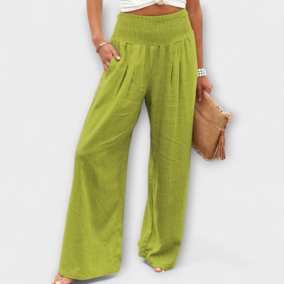 Jillian - Casual Wide Pants