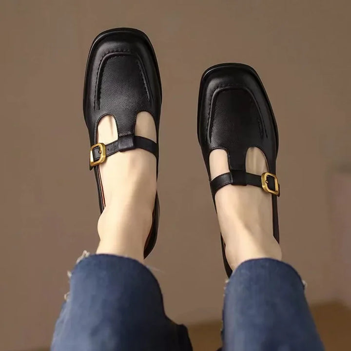 Emilia – Vintage-Style T-Strap Shoes