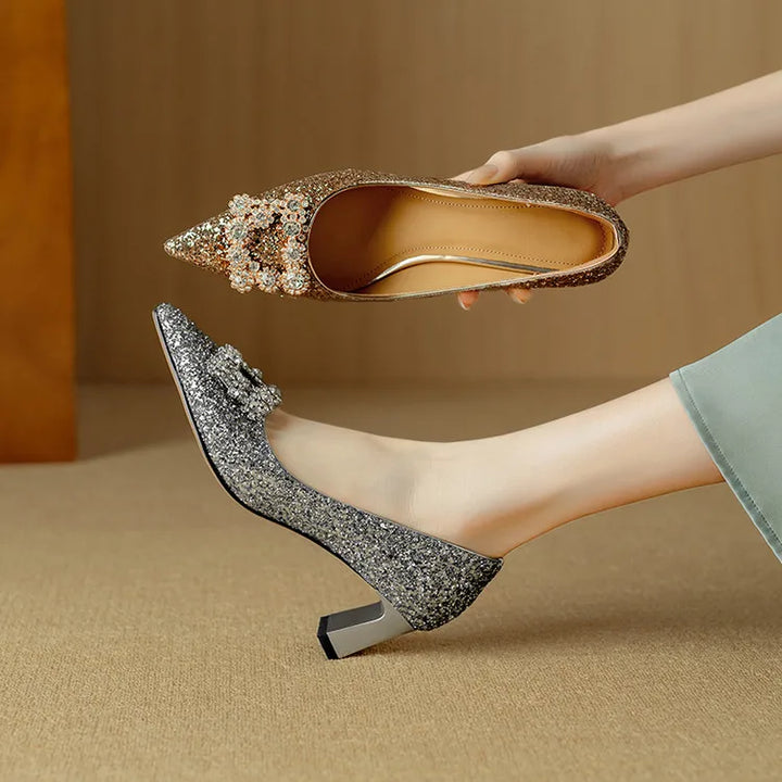 Theresa – Glitter Pumps