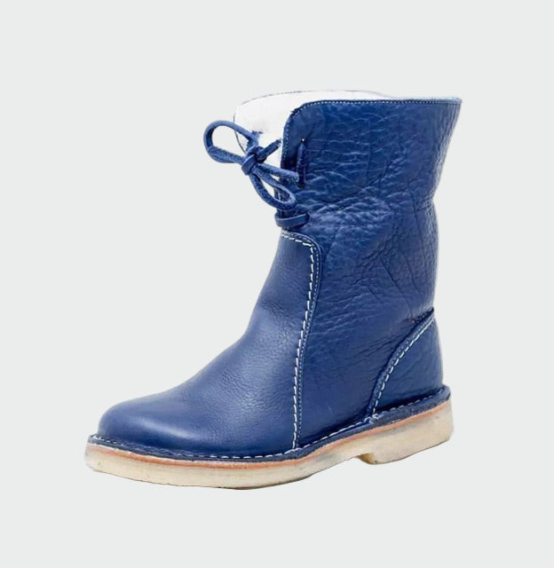 Berta | Waterproof Men's Leather Boots with Wool Lining