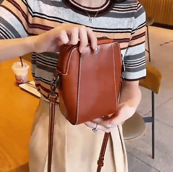 Freya - Compact Solid Color Mini Handbag