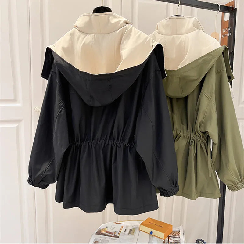 Marissa - Elegant Windbreaker Jacket