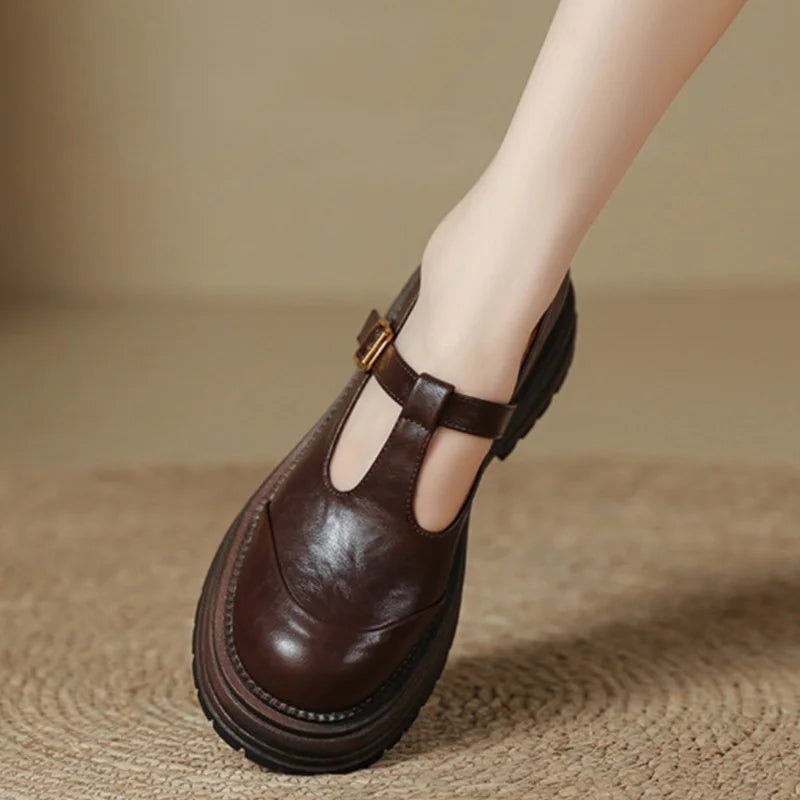 Luisa – Vintage T-Strap Shoes