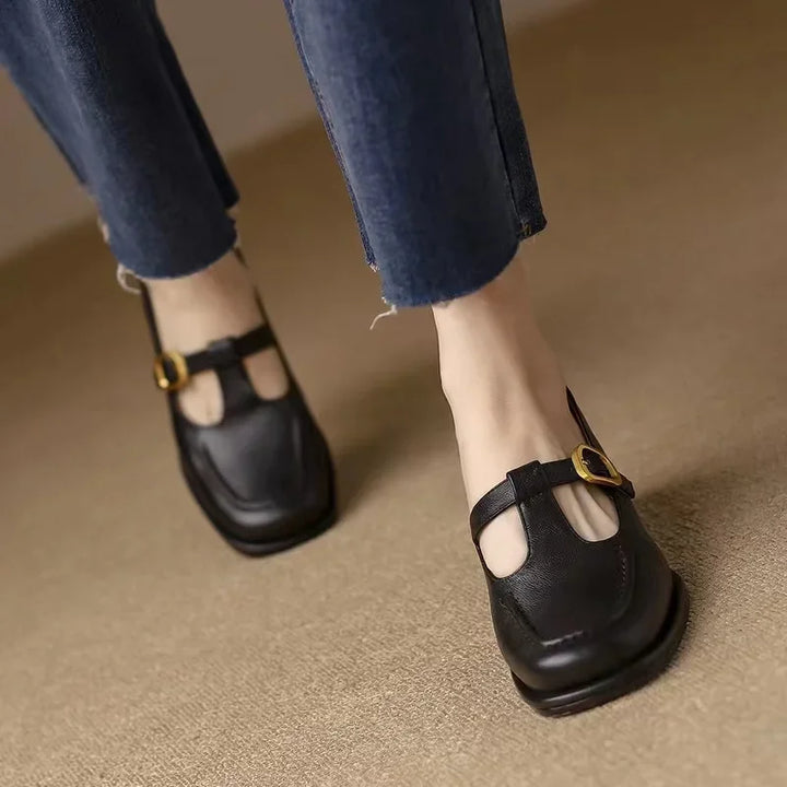 Emilia – Vintage-Style T-Strap Shoes
