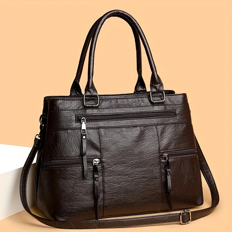 Gabrielle - Women Leather Tote Bag