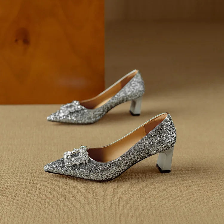 Theresa – Glitter Pumps