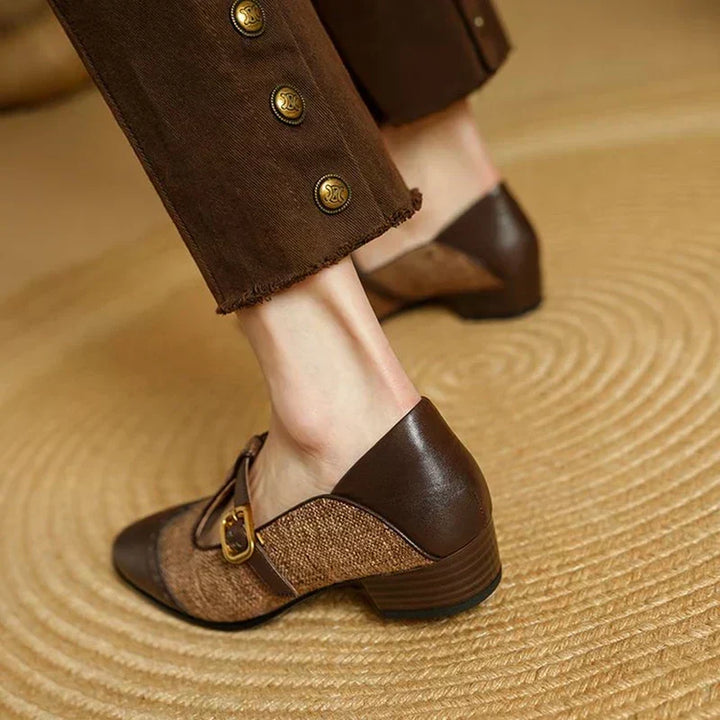 Sophie – Vintage Buckle Shoes