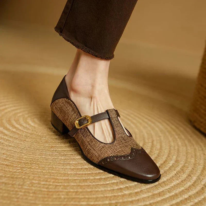 Sophie – Vintage Buckle Shoes